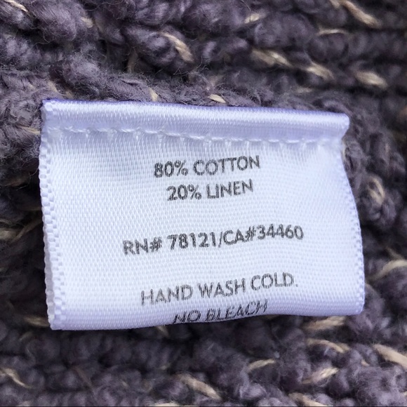 Eileen Fisher Lavender Chunky Zip Cardigan. - Picture 5 of 6